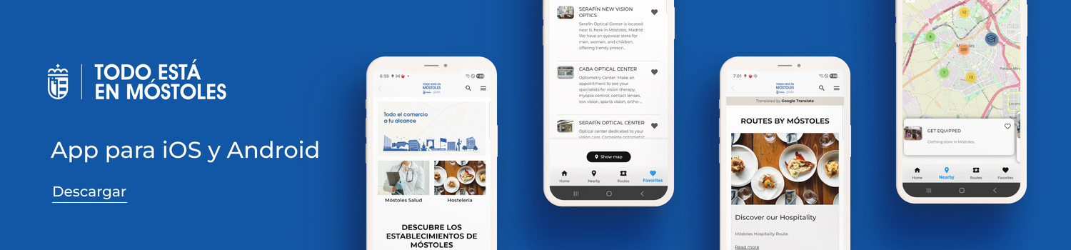  ¡Descarga nuestra app en Android o IOS!