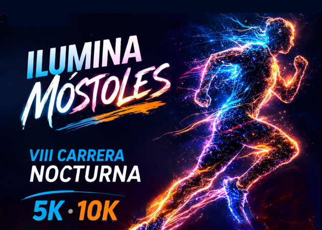 Galería de imágenes 🌟 Carrera nocturna Ilumina Móstoles 2026: inscripciones abiertas al evento deportivo más luminoso 1