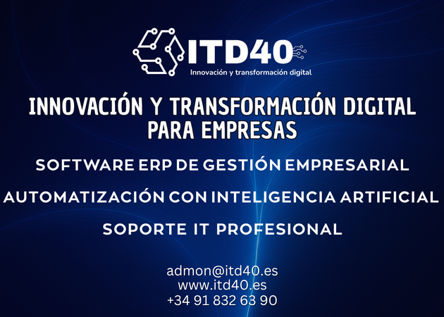 Galería de imágenes ITD40 Innovación y Transformación Digital 1