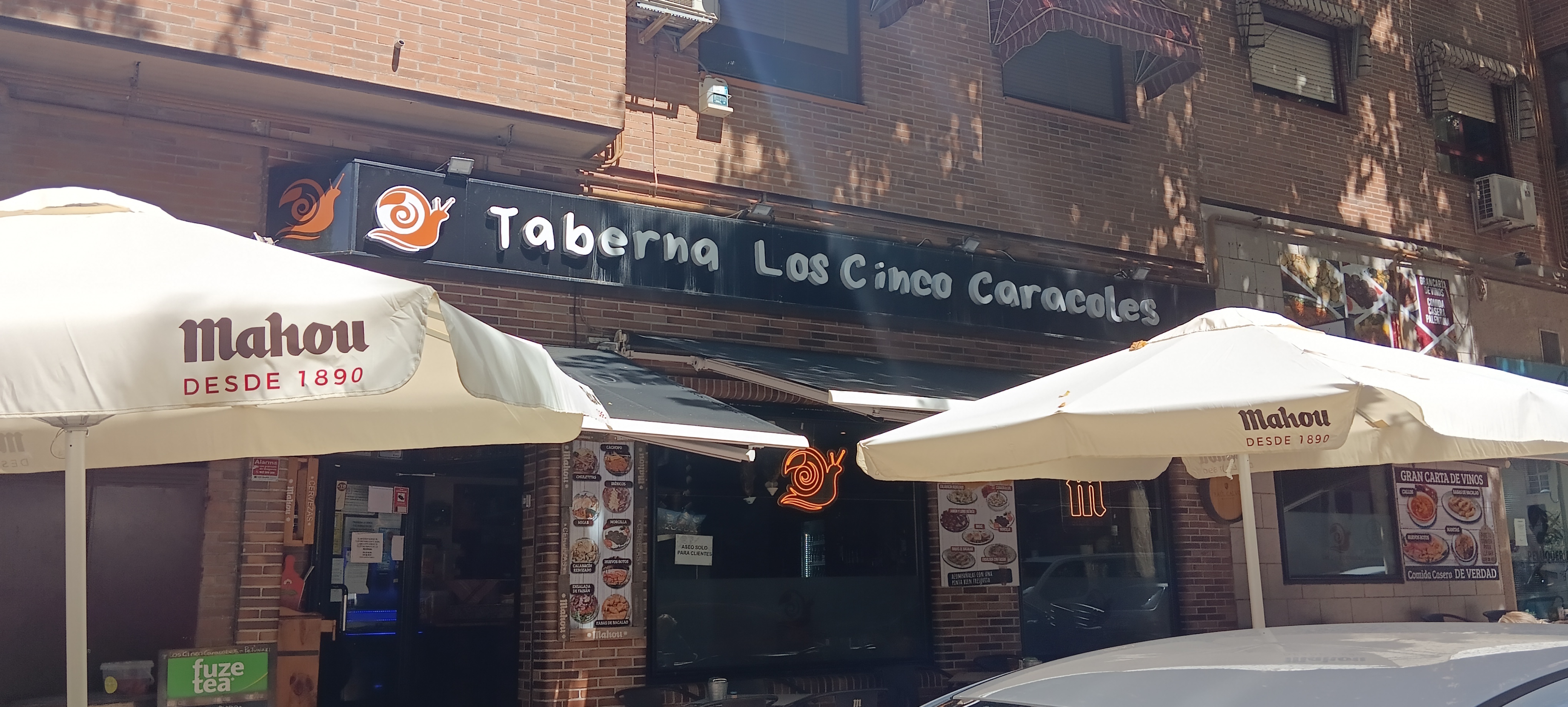 Foto de portada TABERNA LOS CINCO CARACOLES
